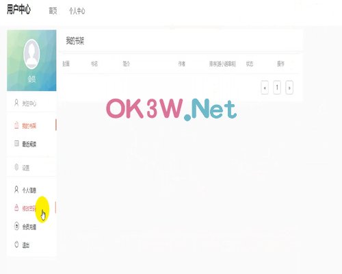 圖書(shū)閱讀網(wǎng)站個(gè)人后臺(tái)-畢業(yè)設(shè)計(jì)