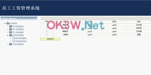 員工信息管理系統(tǒng)-畢業(yè)設(shè)計(jì)